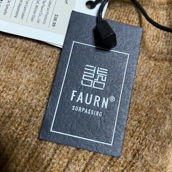 FAURN womens scarf pure - Picture 4 of 6